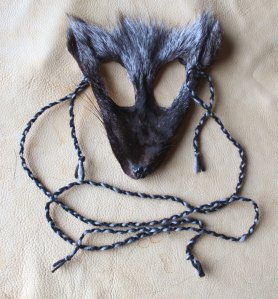 Silver fox mask by Lupa, 2012