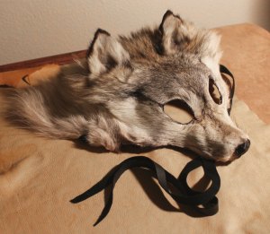 Wolf mask by Lupa, 2012.
